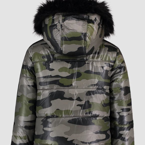 Hudson Kid's Camo Coat - Picture 3 of 10